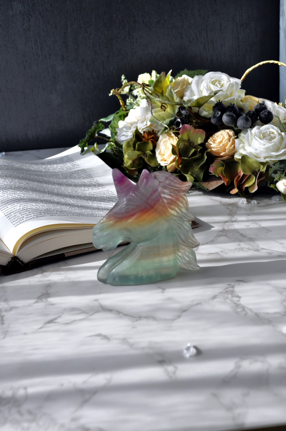 夢や希望、願いを叶える】ユニコーンフローライト | Cieli(シェリ)