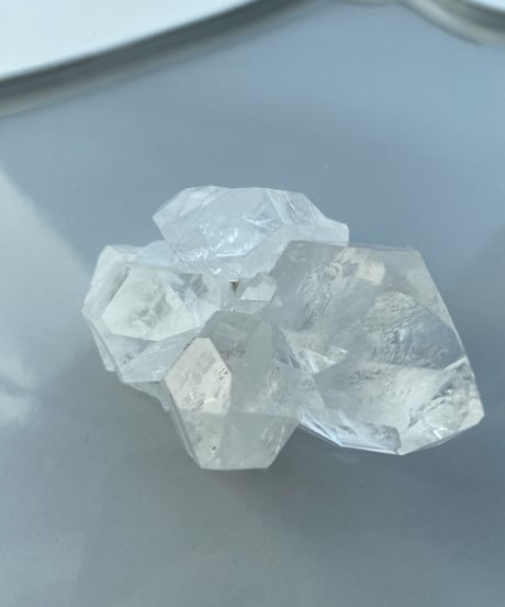 【愛を引き寄せ】トップグレード⭐︎アーカンソー産水晶クラスターレインボー・タイムリンク