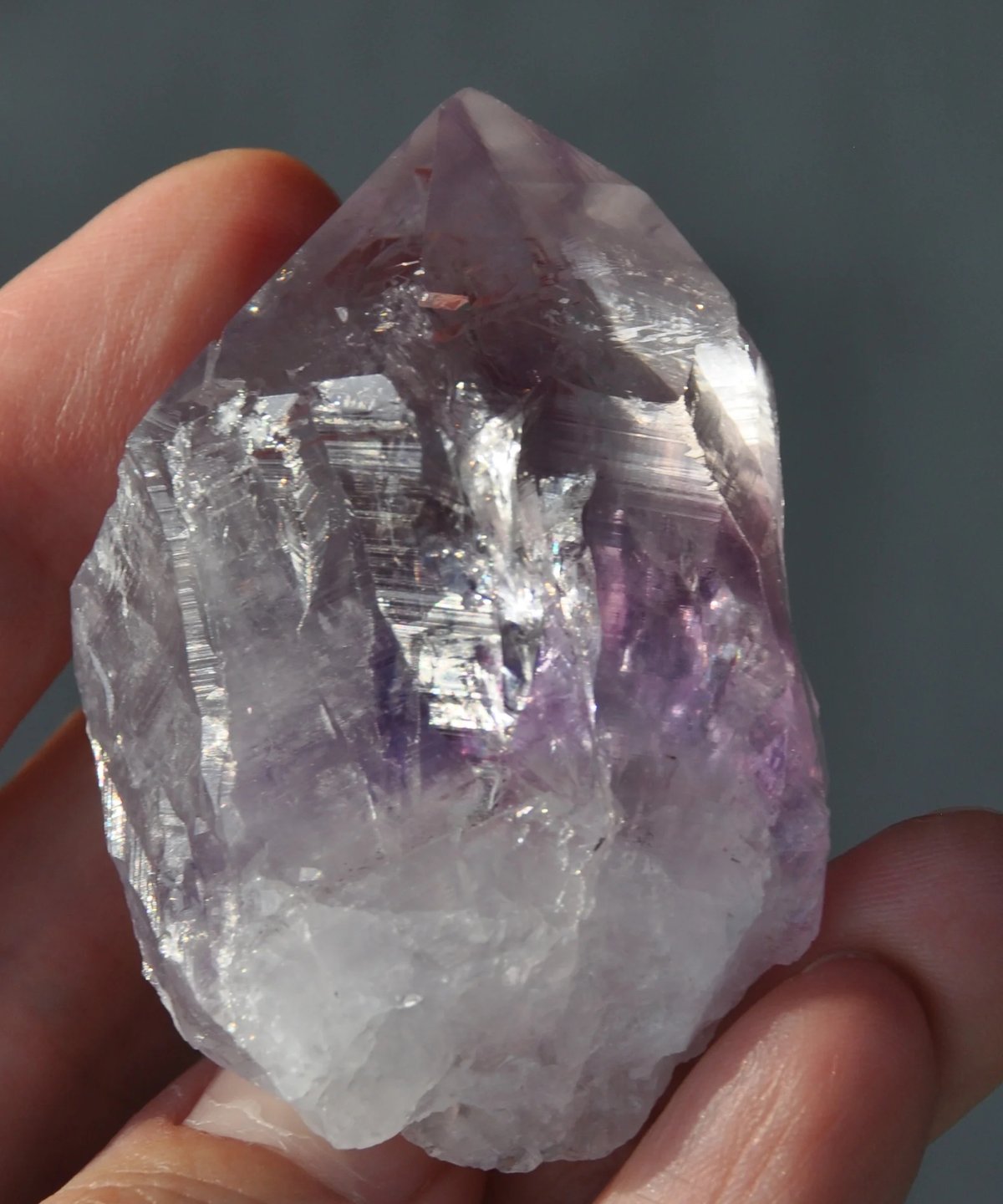 魅力や才能を引き出す】ファントムアメジストクォーツ②原石♢天然石