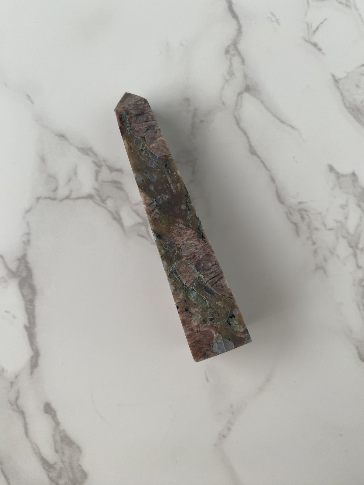 【№11】天然石 ケセラストーン たまご型 原石 浄化 ミロナイト ケセラセラ 自分らしさを認める石】ケセラストーン(ミロナイト)ポイント