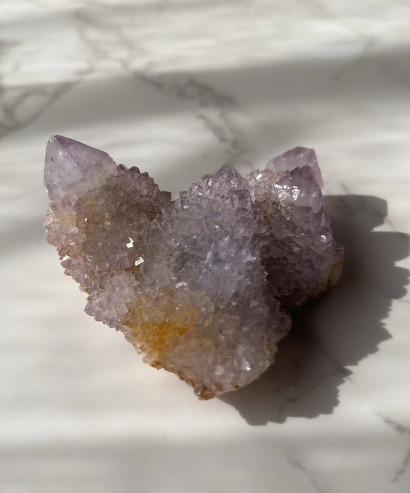 カクタスクォーツ　アメジストクラスター　スピリットクォーツ　ヨガ　瞑想 カクタスクォーツ アメジストクラスター スピリットクォーツ