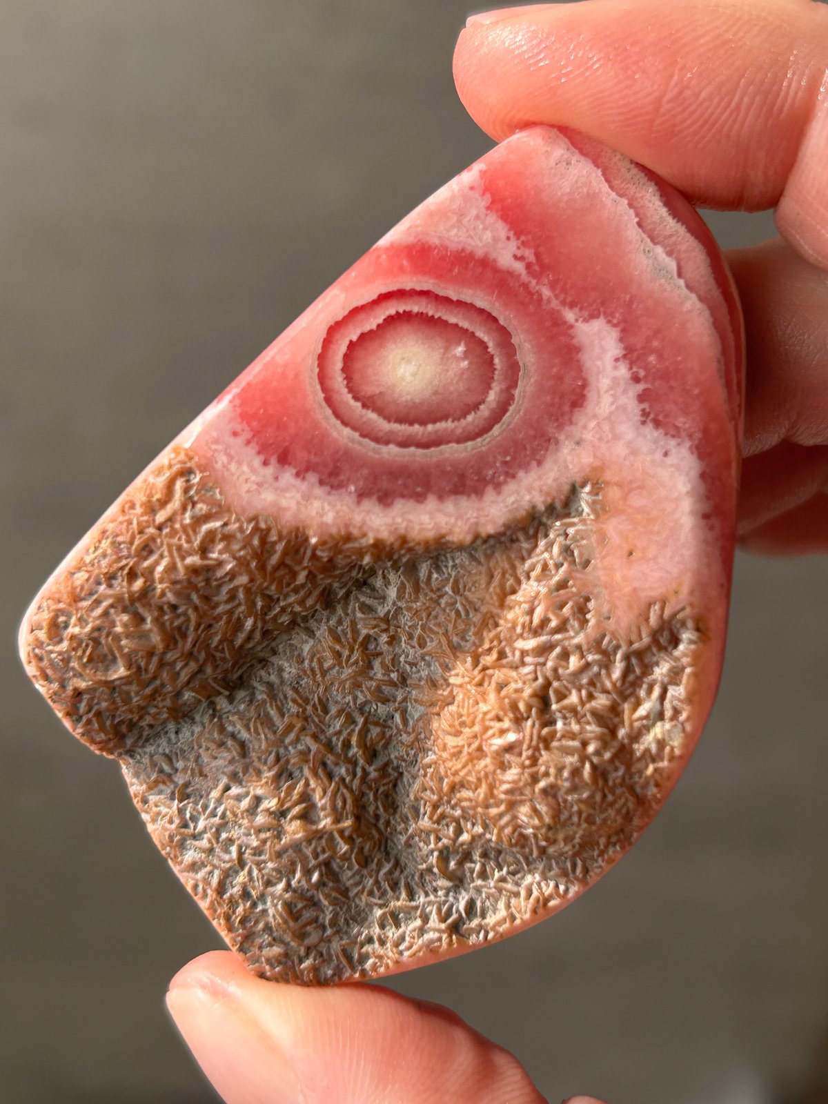 超レア】インカローズ(ロードクロサイト)×パイライト共生原石◇天然石