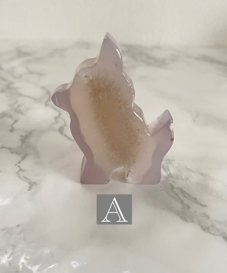 【絆と調和・癒しの石】瑪瑙(アゲート)　Dog