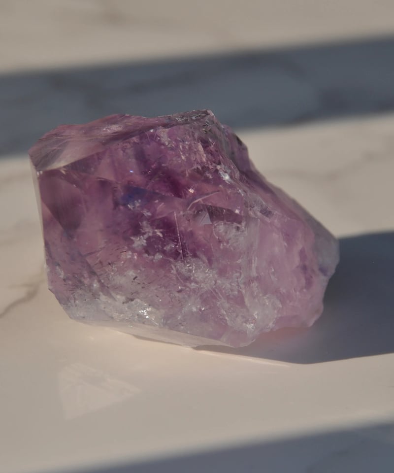 魅力や才能を引き出す】ファントムアメジストクォーツ②原石