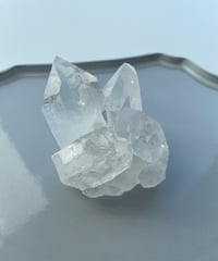 【愛を引き寄せ】トップグレード⭐︎アーカンソー産水晶クラスターレインボー・タイムリンク