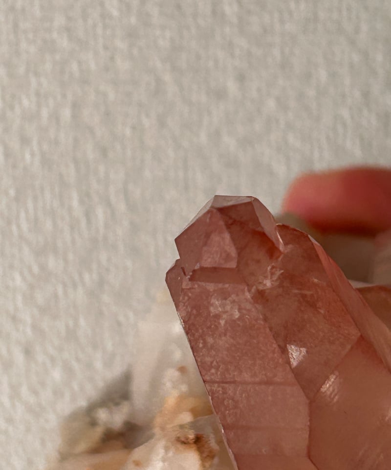 希少】ピンクレムリアンシード水晶クラスター | Cieli(シェリ)