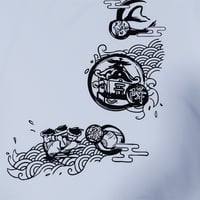 茅ケ崎　浜降祭Tシャツ　浜降　白