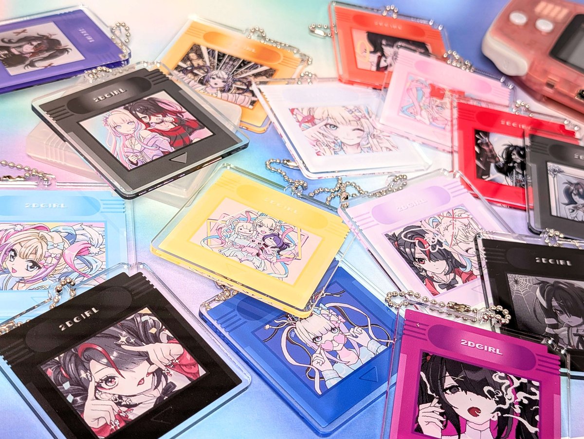 ニディガ東名阪POPUPSTORE】ゲームカセット風ランダムアクキー