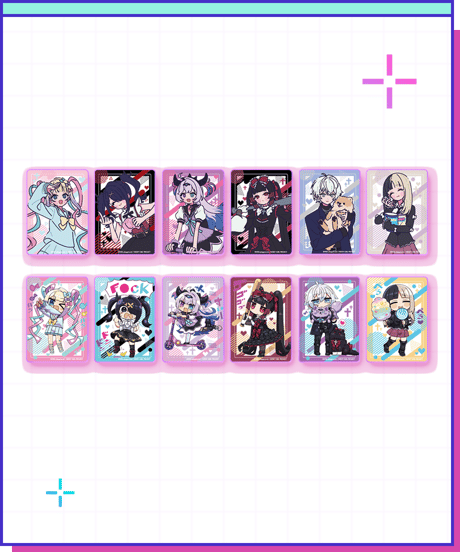 【ニコニコ超会議2026事後通販】トレーディングクリアカード（わき先生&かにかま先生ver.）