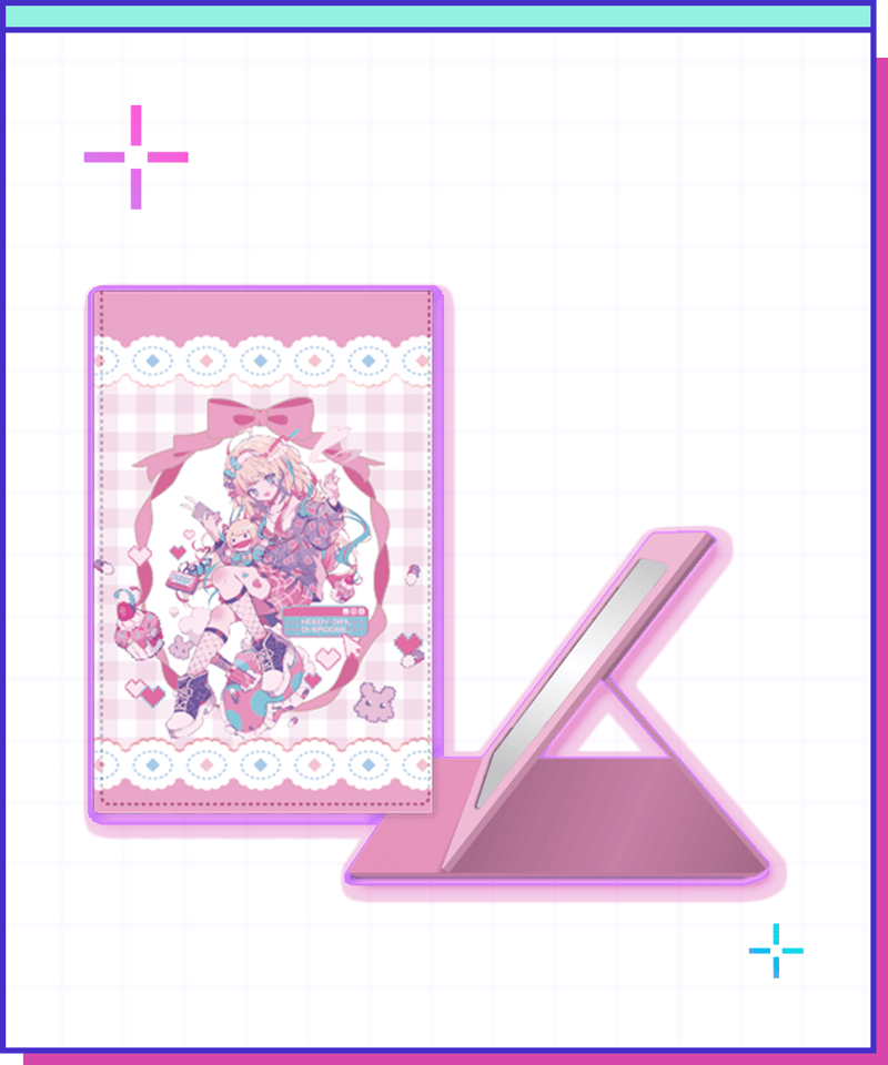 みーにゃんページ(*^ω^*) ゆるふわえんじぇるがーる】超てんちゃん折り畳みミラー | NEEDY GIRL