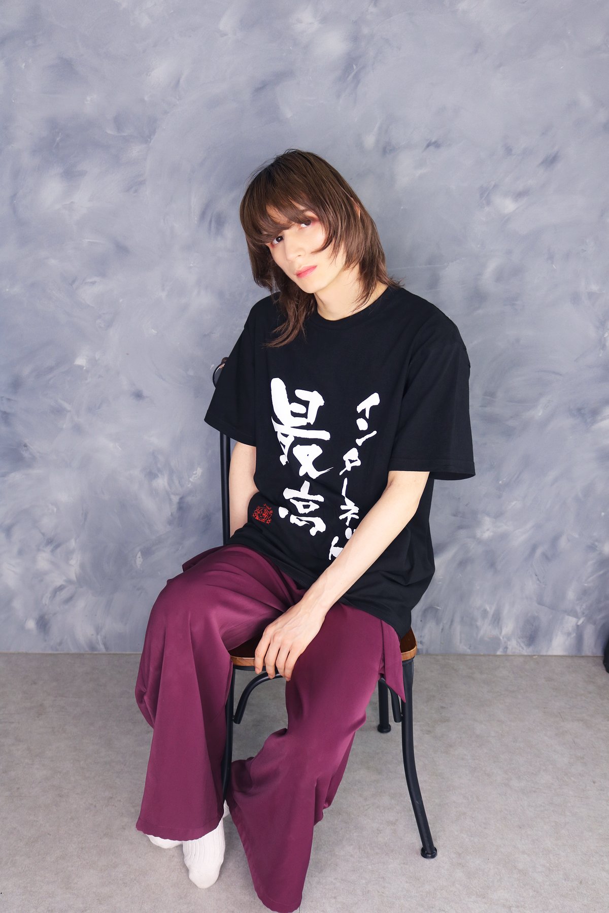 ニディガ 超てんちゃん Tシャツ いんたーねっとおーばーどーずT Lサイズ グッズ-Tシャツ】NEEDY GIRL OVERDOSE いんたーねっとさいこ～T MEN'S