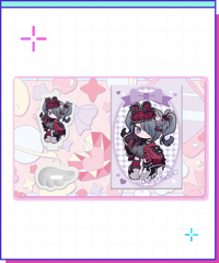 ニディガ展4事前通販】超てんちゃんトレーディングハート型缶バッジvol