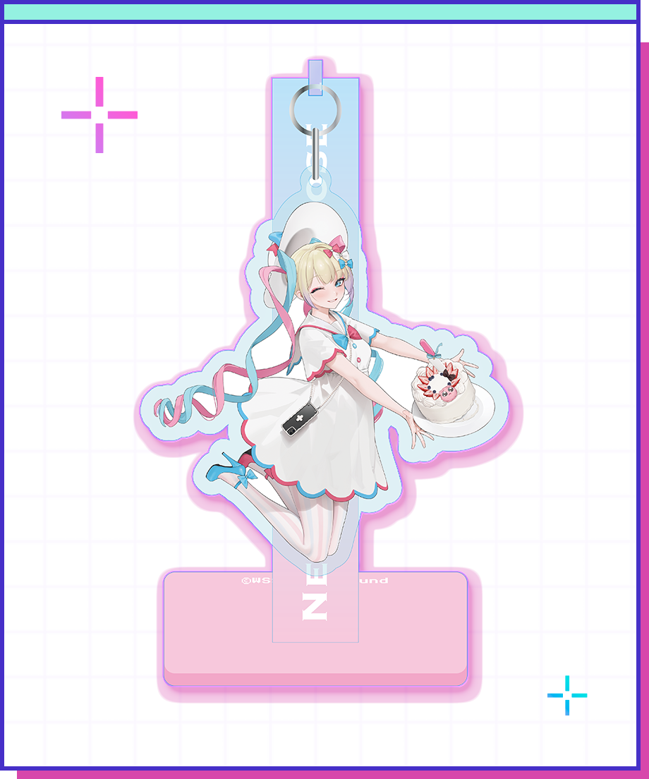 ニディガ展4開催記念過去グッズ祭り】ニディガ展3KVゆらゆらアクスタ