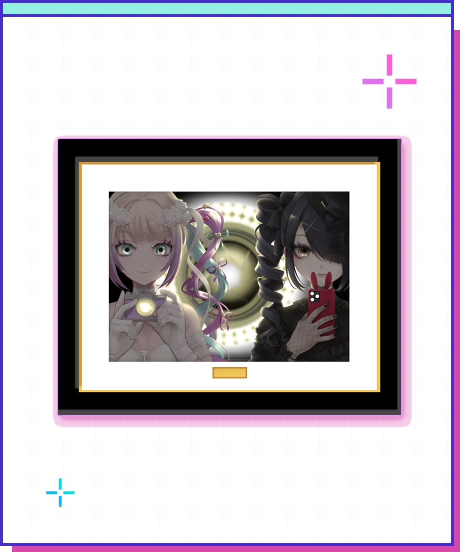NEEDY GIRL OVERDOSE 複製原画 7.さくしゃ2 ニディガ展4】複製原画ニディガ展4KVVer. | NEEDY GIRL OVERDOSE
