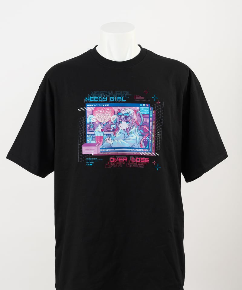ニディガ東西POPUPSTORE】超てんちゃんチルレトロT | NEEDY GIRL ニディガ東西POPUPSTORE】超てんちゃんチルレトロT | NEEDY GIRL