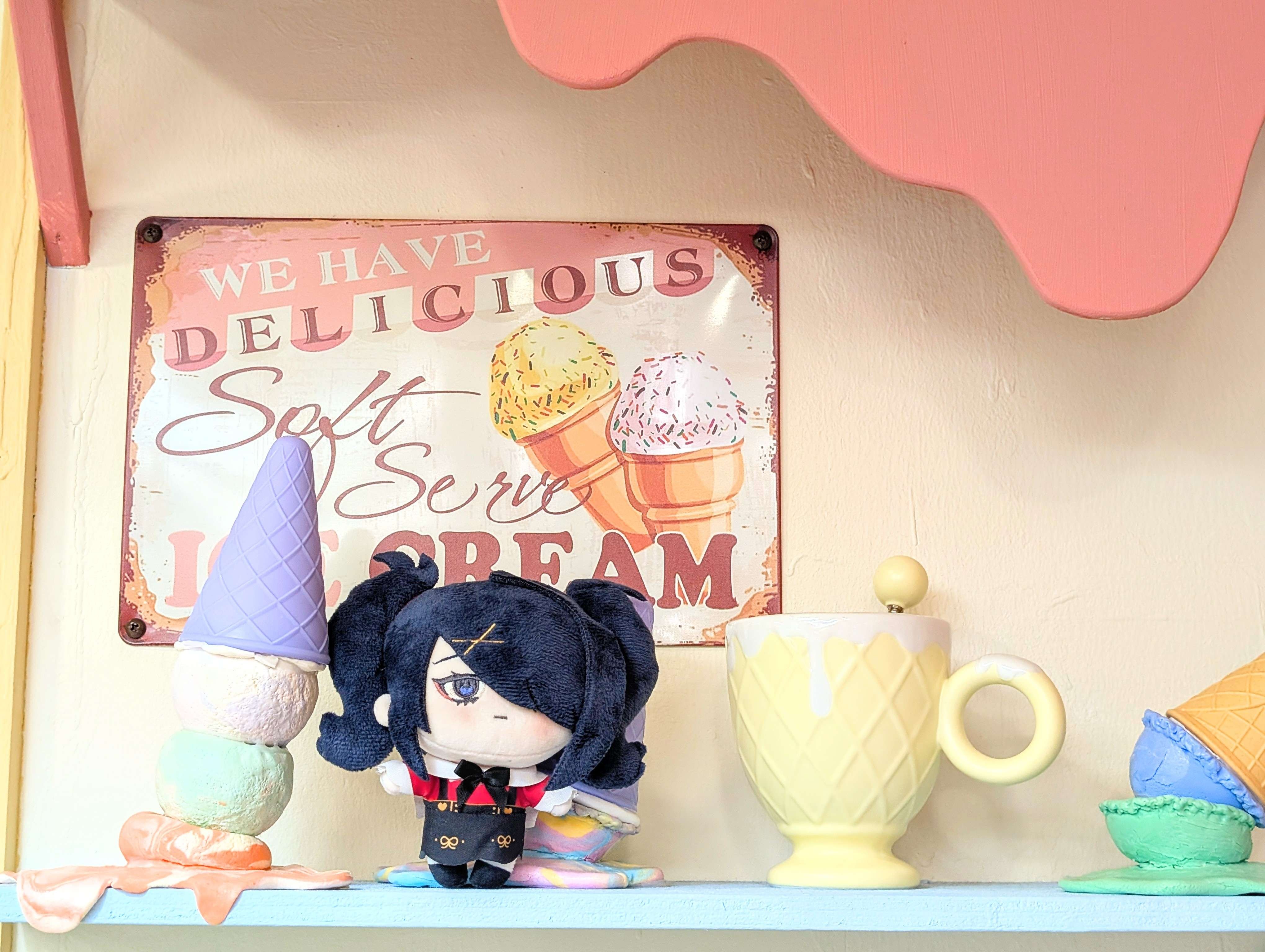 未開封 ニディガ 超てんちゃん あめちゃん みにみにぬいぐるみ 2点セット original