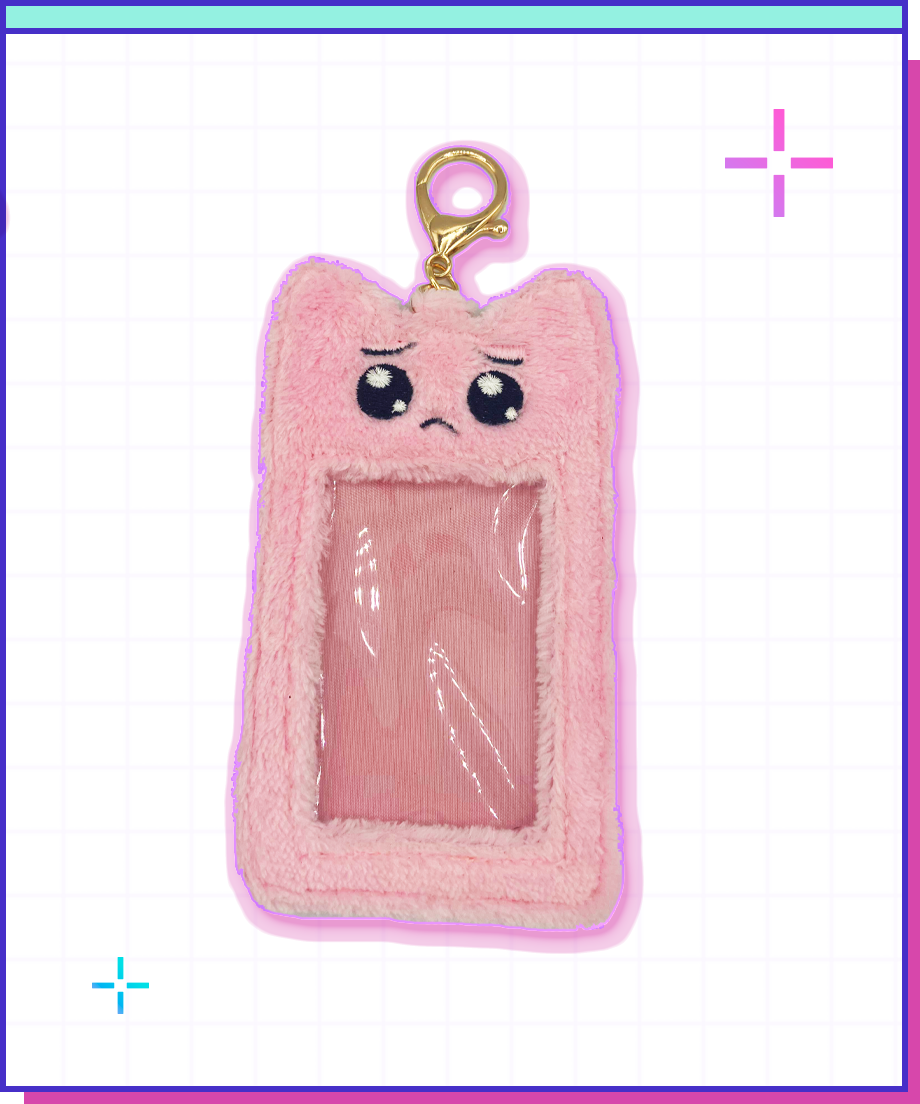 ニディガ展4開催記念過去グッズ祭り】ぴえんねこのチェキホルダー