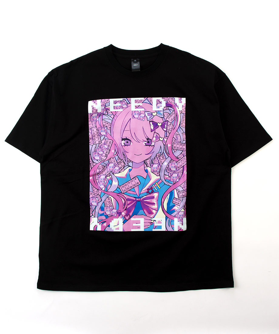 ニディガ展 2 超てんちゃん  Tシャツ チェンソー L コラボ