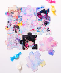 【ニディガ展4】パズル型アクリルコースター