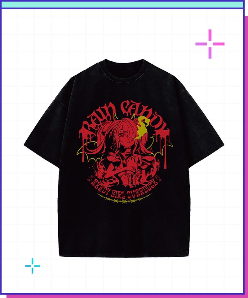 ニディガ展4】あめちゃんスモークT Ver.RED | NEEDY GIRL OVERDOS