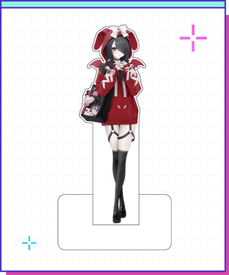 【ニディガ東名阪POPUPSTORE】等身大アクリルスタンドあめちゃん