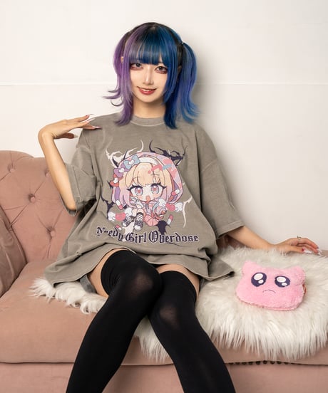 【ゆるふわえんじぇるがーる】超てんちゃんストリートウォッシュT