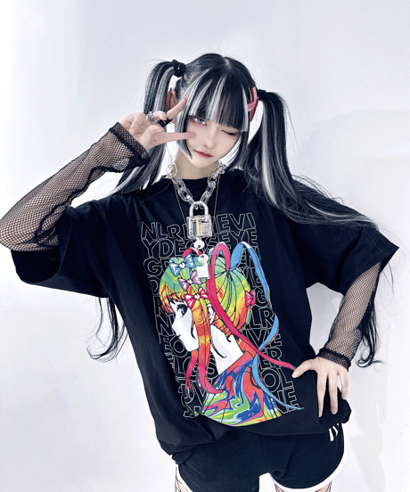 レインボー超てんちゃんT