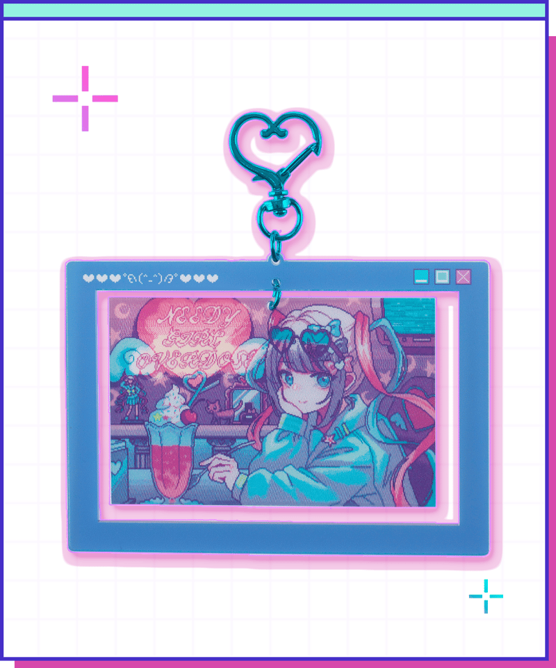ニディガ東西POPUPSTORE】チルレトロクリアアクキー | NEEDY ニディガ東西POPUPSTORE】チルレトロクリアアクキー | NEEDY