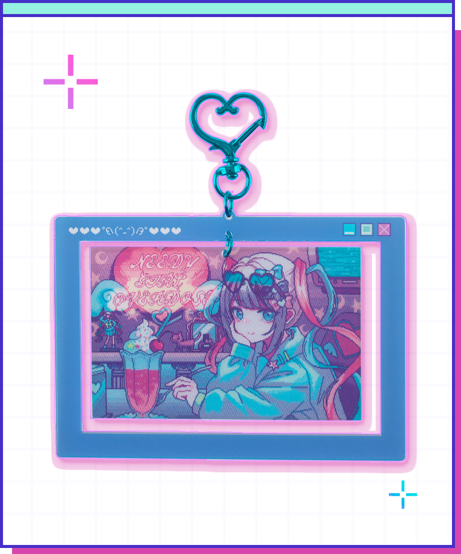 チルレトロクリアアクキー | NEEDY GIRL OVERDOSE OFFICIAL STORE