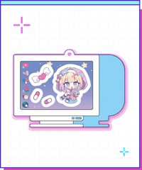 【ゆるふわえんじぇるがーる】シャカシャカアクキー超てんちゃん