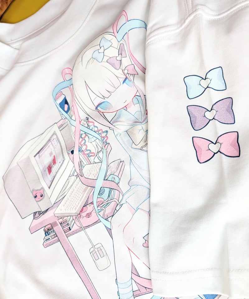 超てんちゃん TシャツLサイズ 特典チェキ 空から舞い降りし天使ちゃん ニディガ東名阪POPUPSTORE】空から舞い降りし天使ちゃんT