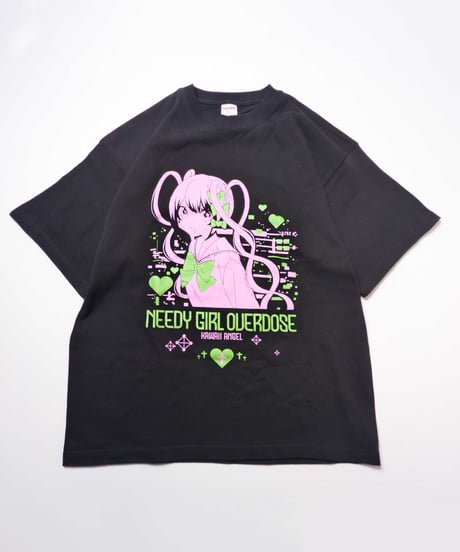 いっぱいスパチャしたやつ優先でな！ Tシャツ ニディガ 超てんちゃん あめちゃん NEEDY GIRL OVERDOSE OFFICIAL STORE