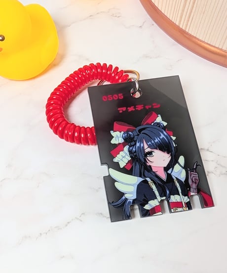 【ニディガ展4開催記念過去グッズ祭り】あめちゃんレトロカラーアクキー
