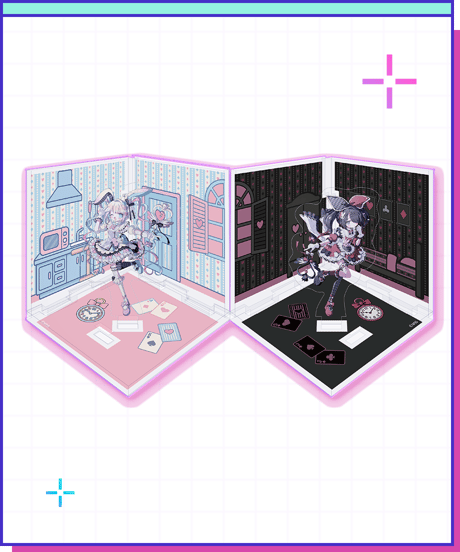 【ニディガ展4】超てんちゃんアクリルステージ