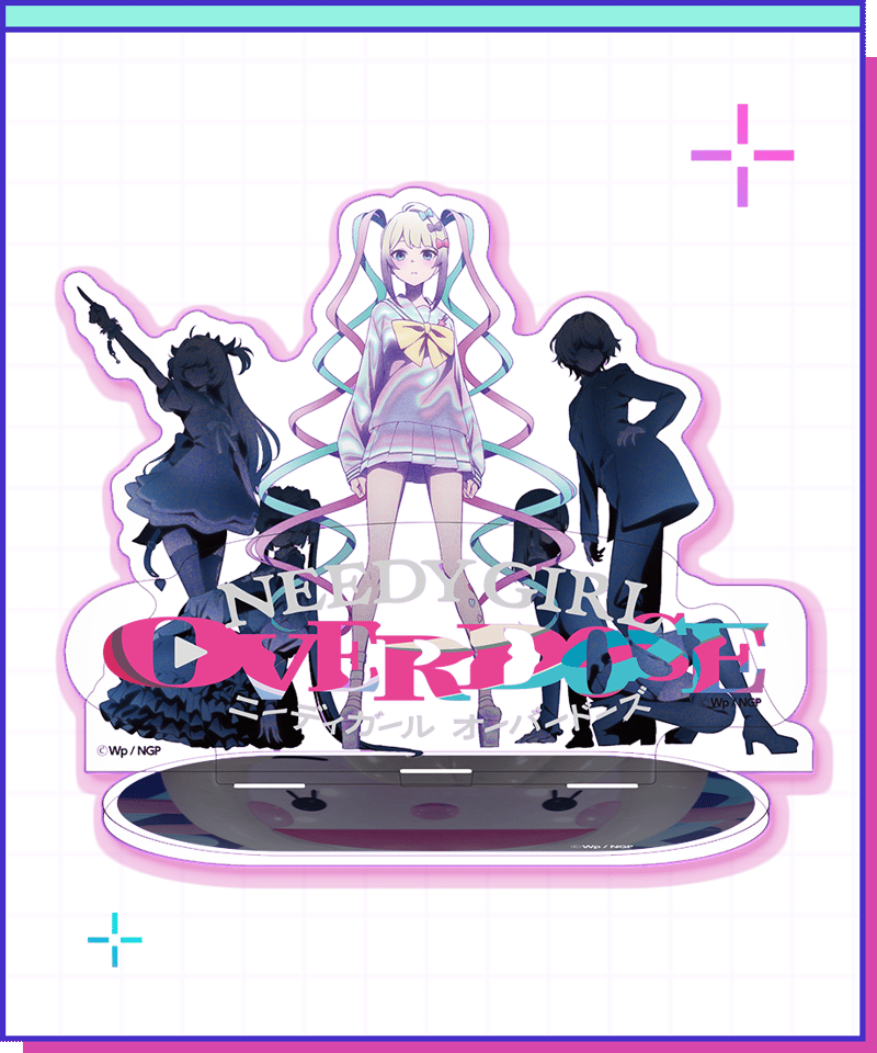 希少品東横インアクスタ アクリルスタンドトー トバッグセット 未使用品 ニディガ展4】アニメキービジュアル第1弾アクリルスタンド | NEEDY