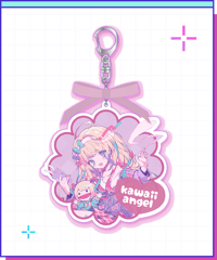 【ゆるふわえんじぇるがーる】KV超てんちゃんリボンアクキー