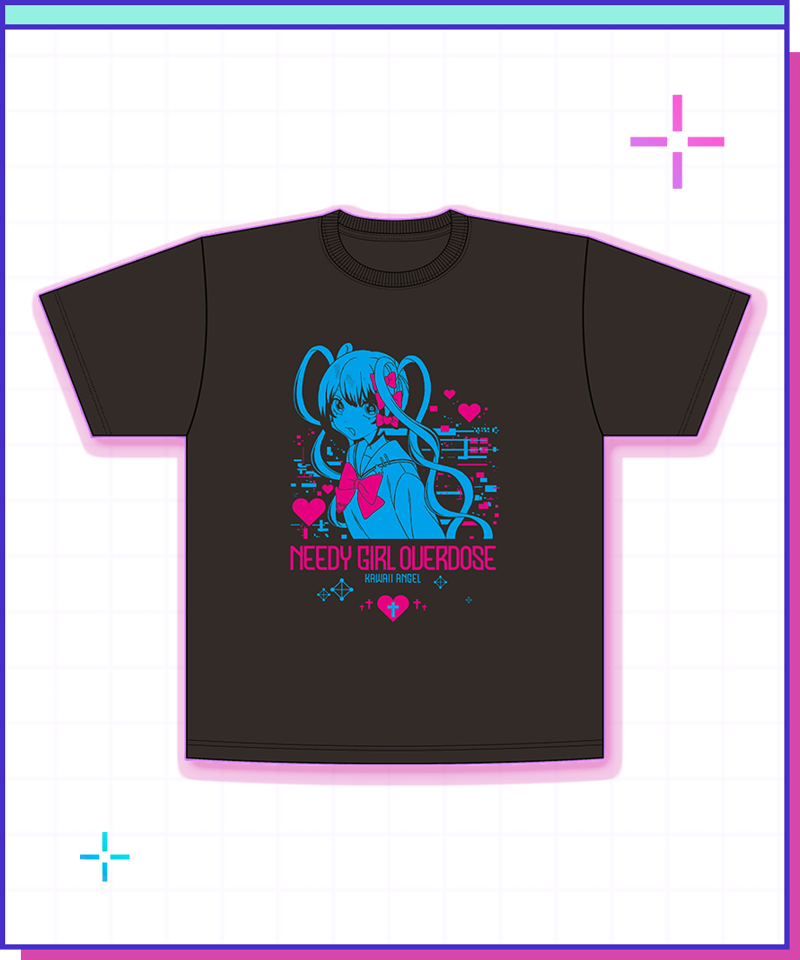 ニコニコ超会議2026事後通販】Tシャツ／超てんちゃん（ブルー&ピンク