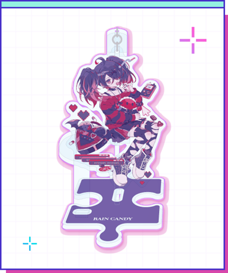 【ゆるふわえんじぇるがーる】あめちゃん立体アクスタ