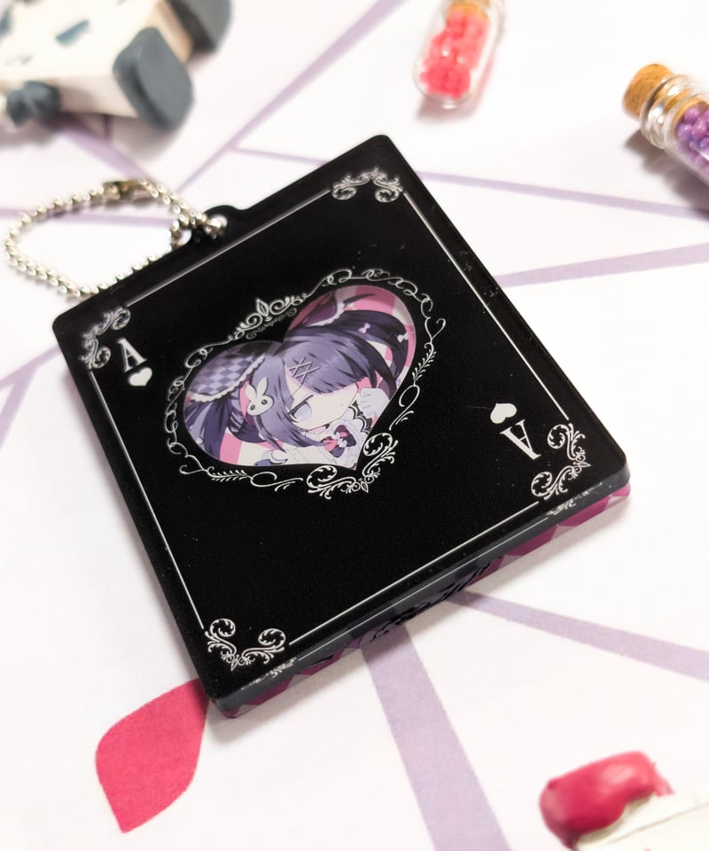 あめさん専用　2個 ニディガ展4事前通販】あめちゃんトランプ2連アクキー | NEEDY GIRL