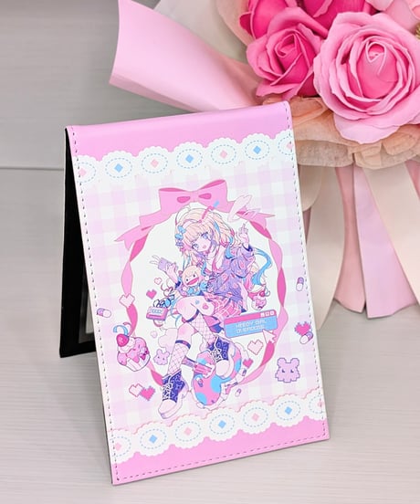 【ゆるふわえんじぇるがーる】超てんちゃん折り畳みミラー