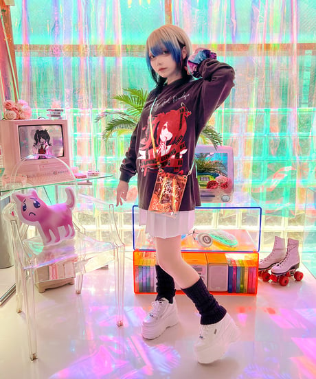 [再販･在庫あり]AW ビッグシルエットロンT　あめちゃんモデル