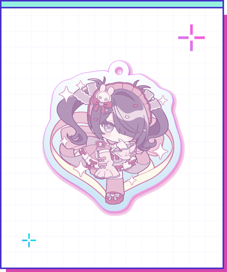 【ニディガ東名阪POPUPSTORE】あめちゃんファンシーアクキー