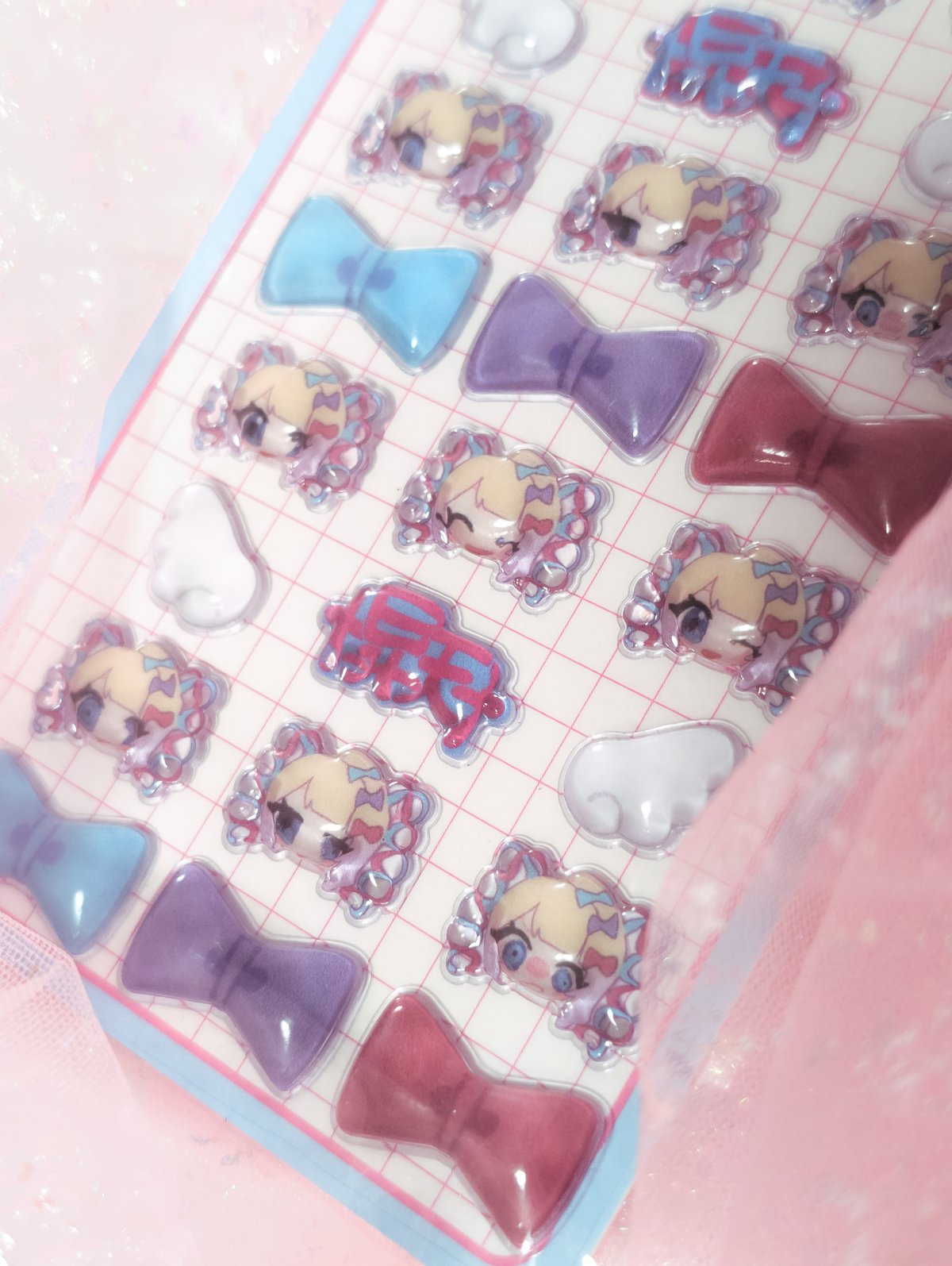 POP-UP STORE in 原宿】ニディガ ぷっくりシール 超てんちゃん | NEEDY