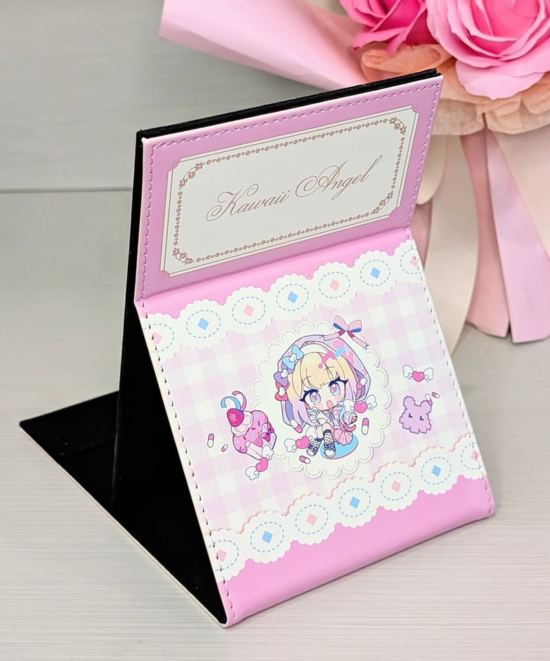 にゃんりー ゆるふわえんじぇるがーる】超てんちゃん折り畳みミラー | NEEDY GIRL