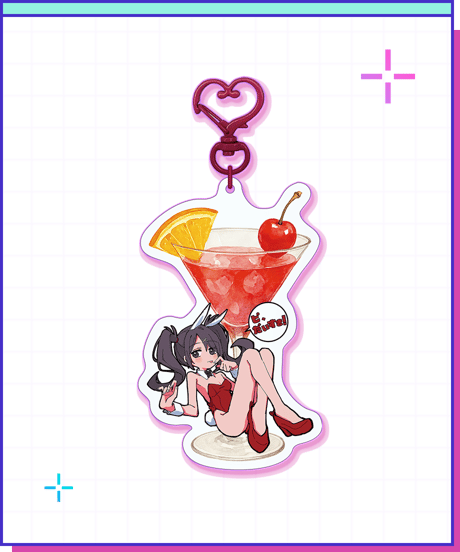 【ニディガ東名阪POPUPSTORE】あめちゃんカクテルアクキー