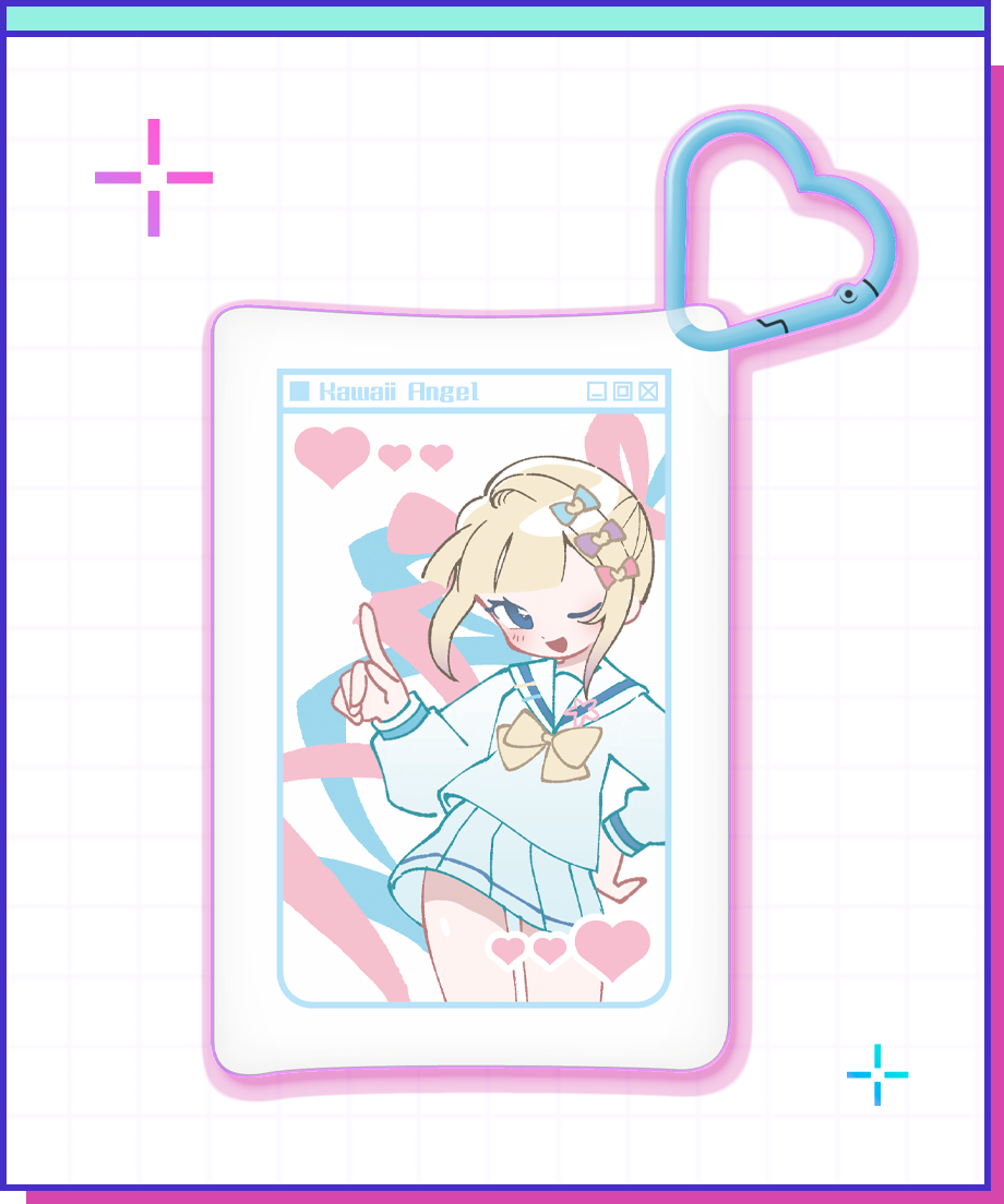 超てんちゃん生誕祭2025】超てんちゃんのクリアマルチケース | NEEDY