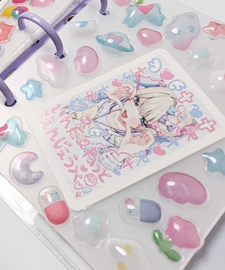 【ニディガ展4】ブラインドステッカーセット