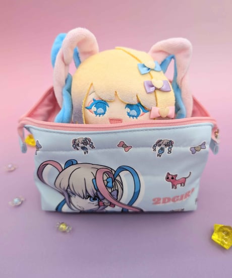 【ゆるふわえんじぇるがーる】超てんちゃん収納ポーチ