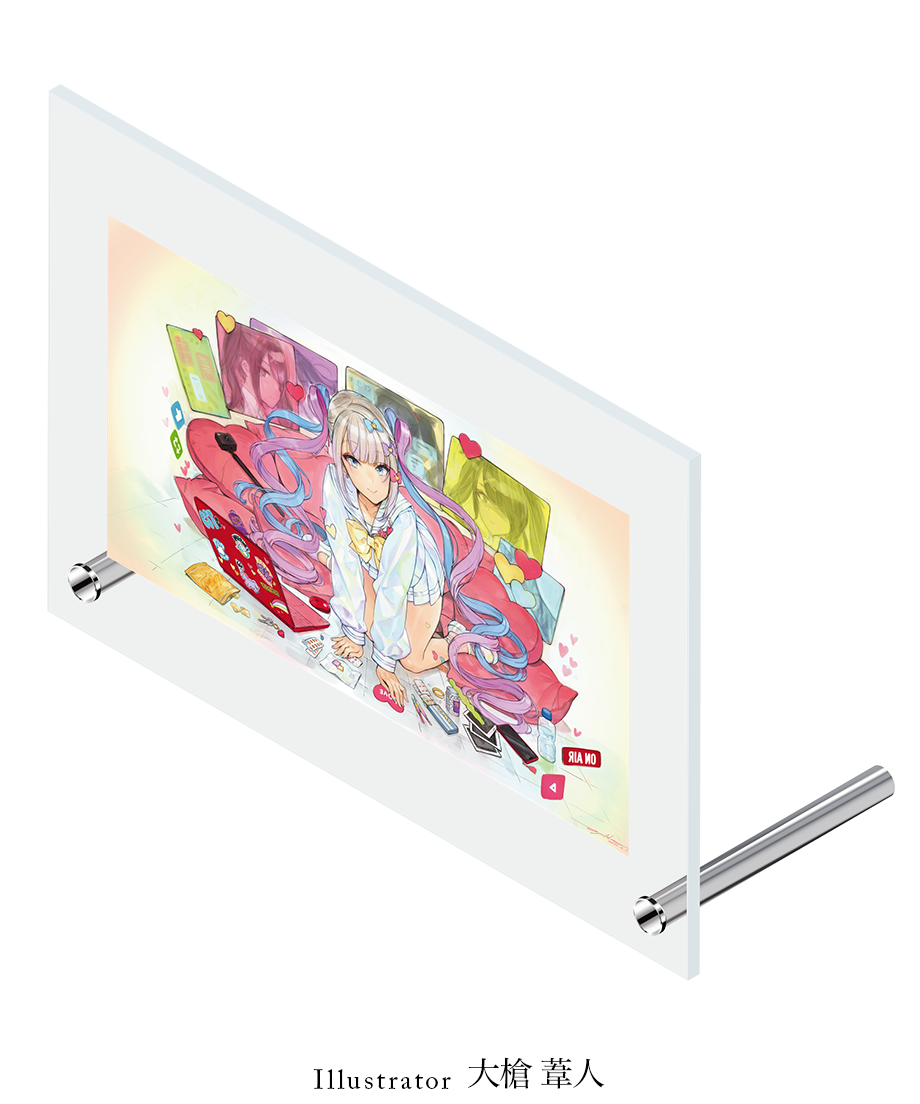 事後通販】絵画レプリカアクリルスタンド【ニディガ展2