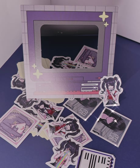 あめちゃんまみれフレークシール